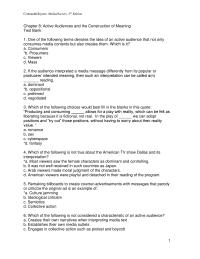 Business Communication Chapter 08 One The Following Terms Denotes The Idea