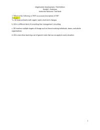 Chapter 01 Which The Following Not Accurate Description Od
