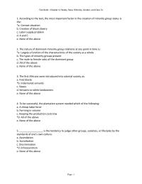 Sociology Chapter 04 1 The Nature Dominantminority Group Relations Any Point
