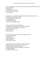 Sociology Chapter 06 The Most Visible Enemy African Americans They