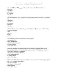 Sociology Chapter 10 Between 1820 And 1920 Million People
