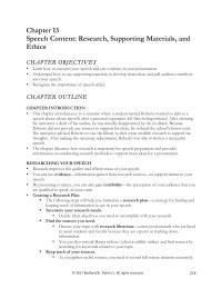 Speech Chapter 13 Homework Gathering Credible Sources Not Necessarily Students Favorite