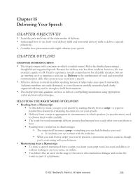 Speech Chapter 15 Homework How Can You Use Physical Movement Enhance