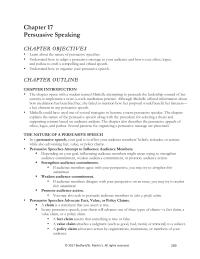 Speech Chapter 17 Homework What Are The Three Building Blocks Persuasion