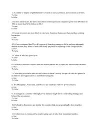 Chapter 11 Countrys Degree Globalization Based Social Political And