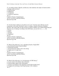 Chapter 7 Location Leadership Making question Type Mcpeter Northouse Leadership