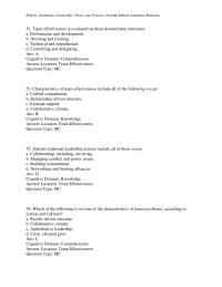 Chapter 14 2 Lacks Applicability Teams With Leaders Variable Skillsans