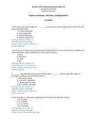 Business Communication Chapter 04 Opportunities Are Primarily Hands Off While