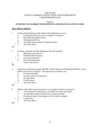 Banking Chapter 2 Financial Institutions Provide Which The Following Services