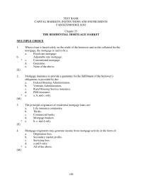 Banking Chapter 25 When Loan Based Solely The Credit The