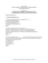 Banking Chapter 28&nbsp;In valuing commercial property, the cash