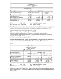 Chapter 18 The Amount Should Transferred Finished Goods