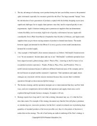 Management Chapter 2 Homework For Example The Strategy Document Says That
