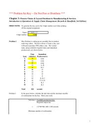 Management Chapter 3 Homework Show Your Work Takt Time Available Production
