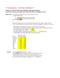 Management Chapter 10 Homework Month November December January February March April