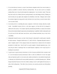 Management Chapter 11 Homework Not True That Any Inventory Sign Waste
