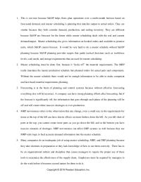 Management Chapter 12 Homework Mrp Nervousness Can Affect Drp Systems Well