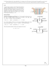 Mechanical Engineering Chapter 8 Homework It is required that the wheel is on the verge to rotate thus