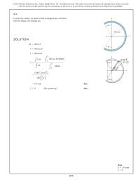 Mechanical Engineering Chapter 9 Homework And Moment Arm The Area The Differential