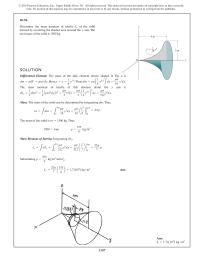 Mechanical Engineering Chapter 10 Homework The Mass Moment Inertia The Wheel About
