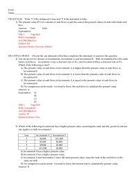 Chapter 04 What The present Value Pv This Perpetuity The