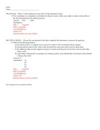 Chapter 07 Which The Following Formulas Incorrect