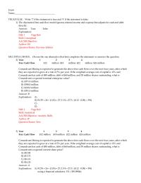 Chapter 10 Explanation Ab Fcf Cash Generated The Firm