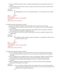 Chapter 16 The Probability Financial Distress Depends The