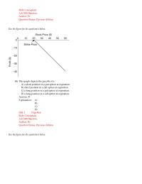 Chapter 21 The value of a call option