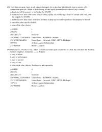 Business & Finance Chapter 14 Where Gritton’s real estate agent cheated