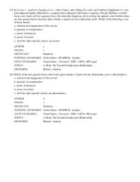 Business & Finance Chapter 14 Which of the four general factors which bear upon whether a master