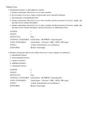 Business & Finance Chapter 22 International commercial codes date as far back as