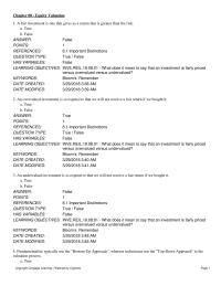 Investments & Securities Chapter 8 Cengage Learning Powered Cognero page 9 Equity&nbsp;