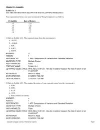Investments & Securities Appendix N Appendix Exhibit 1a1 Use The Information