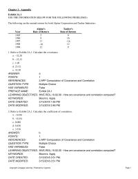 Investments & Securities Appendix N Appendix&nbsp;How are covariance and correlation computed?