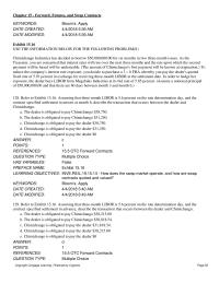 Investments & Securities Chapter 15 Assuming that one year after the swap was initiated the