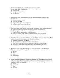 Speech Chapter 11 Presentation Aids The More Modes Sensory Engagement You Stimulate