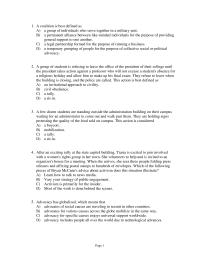 Speech Chapter 19 Speaking For Social Change Several People Sign Petition Calling For Change