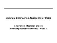 Industrial Engineering Chapter 6 Homework Density Rocket Exit Gases Subsonic Drag Coefficient