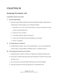 Speech Chapter 20 Homework S And 20 This Activity Could Assigned