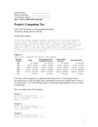 Programming Languages Chapter 3&nbsp;Sample Projects&nbsp;Here Are Sample Runs The Program Sample