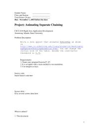 Programming Languages Chapter 27&nbsp;Sample Projects&nbsp;Insert Source Code Here Screen Shots Give