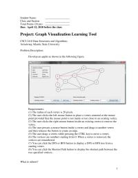 Programming Languages Chapter 28&nbsp;Sample Projects&nbsp;When Vertex Removed The Vertices Are Renumbered