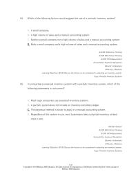 Accounting Chapter 6 Which The Following Factors Would Suggest