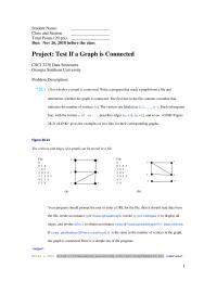 Programming Languages Chapter 28&nbsp;Sample Projects&nbsp;The first line in the file contains a number that&nbsp;indicates the number of vertices