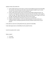 Programming Languages Chapter 33&nbsp;Sample Projects&nbsp;Also Display Table Show All The Records