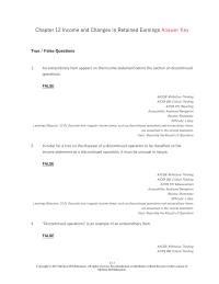 Accounting Chapter 12 An extraordinary item appears on the income statement