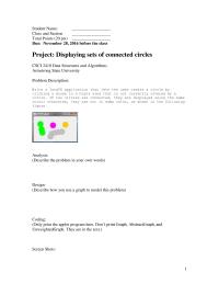 Programming Languages Chapter 28a&nbsp;Sample Projects&nbsp;Unweighted graph They Are The Text Screen Shots