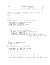 Programming Languages Chapter 14 Homework You can add a stage into another stage