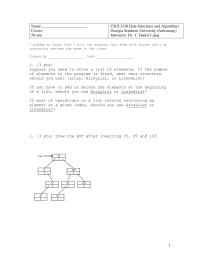 Programming Languages Chapter 22 Homework&nbsp;Show the BST after deleting 15 from the&nbsp;following BST